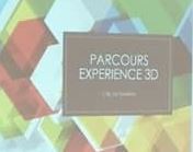 actu -Belle fin de formation pour le Parcours Expérience 3D !