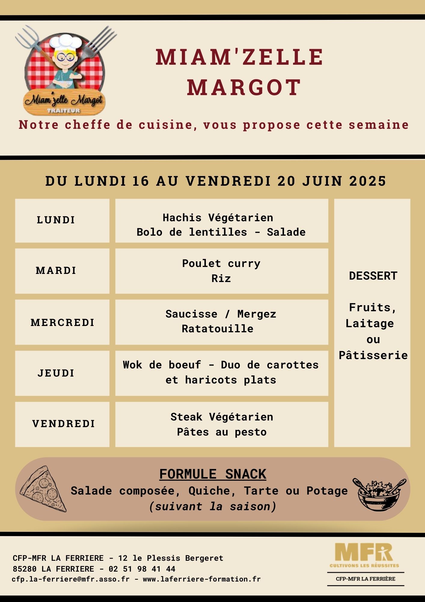 MFR Vendée - CFP La Ferrière