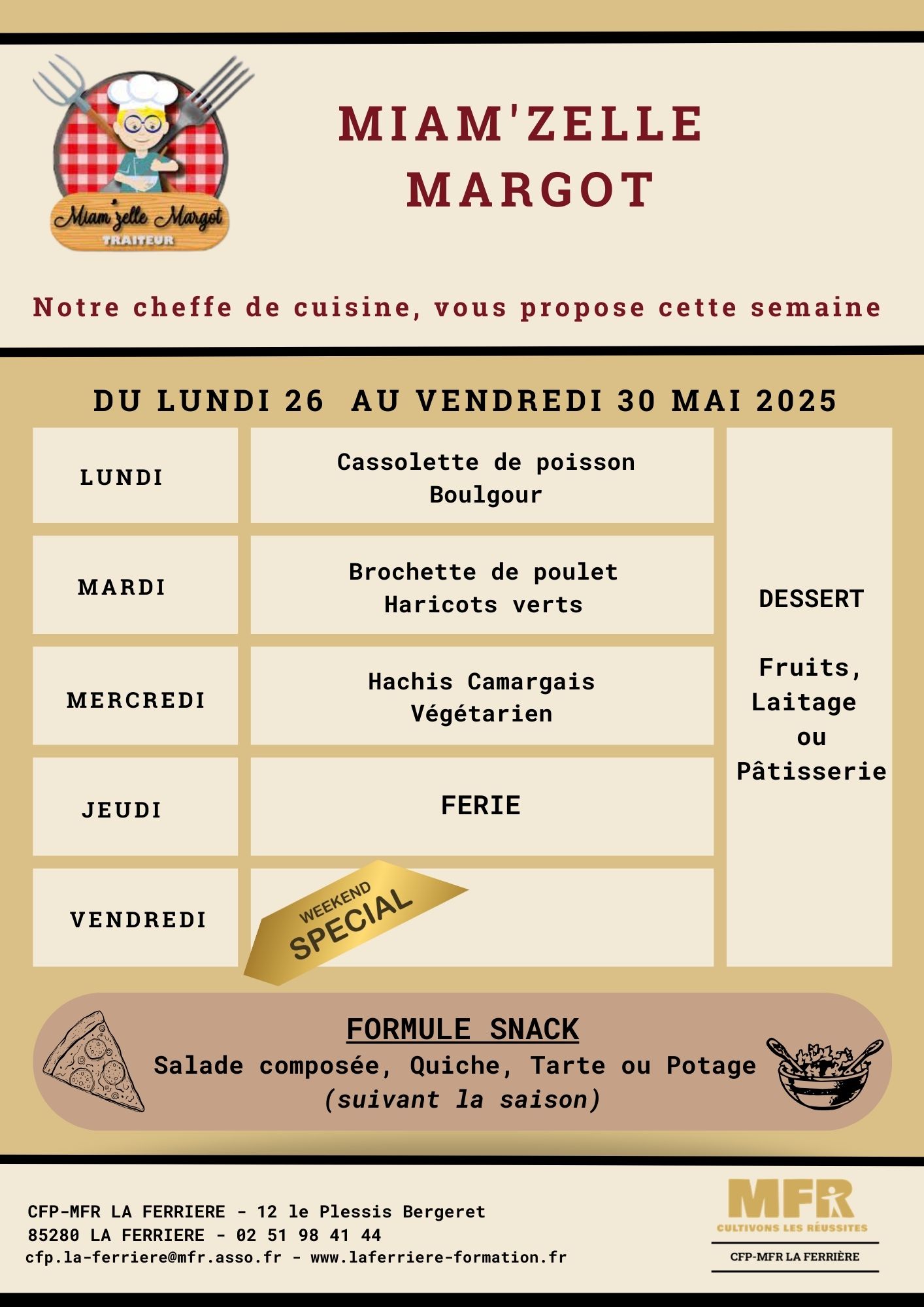 MFR Vendée - CFP La Ferrière