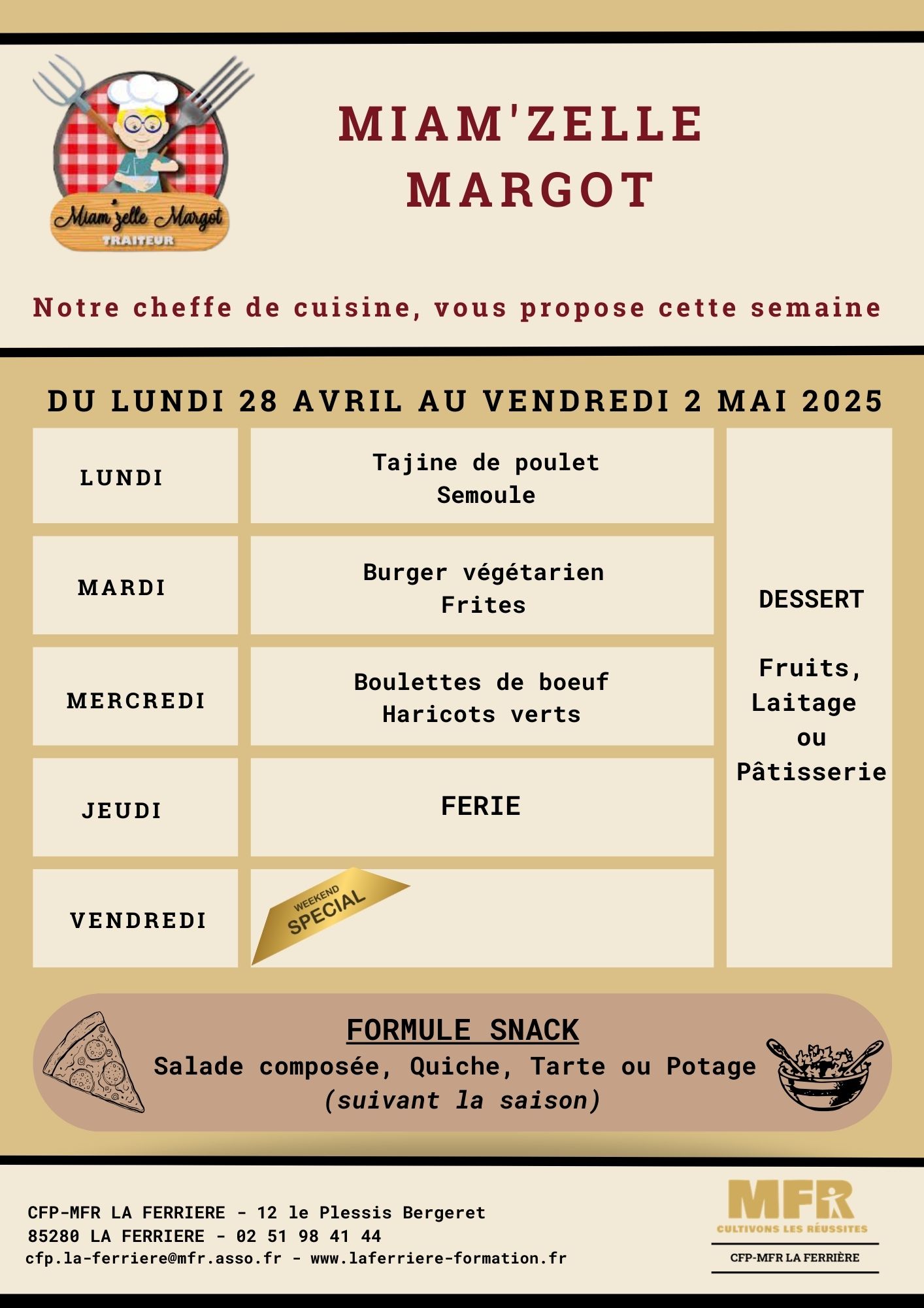 MFR Vendée - CFP La Ferrière