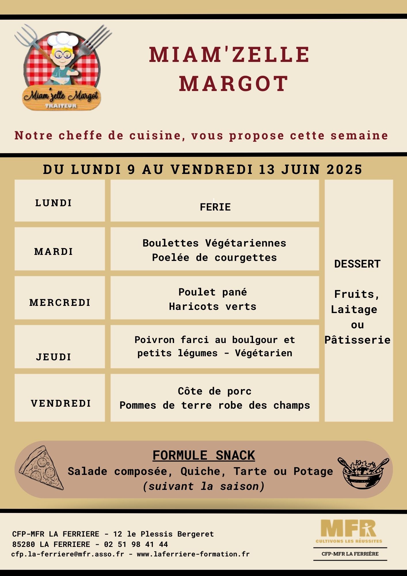 MFR Vendée - CFP La Ferrière