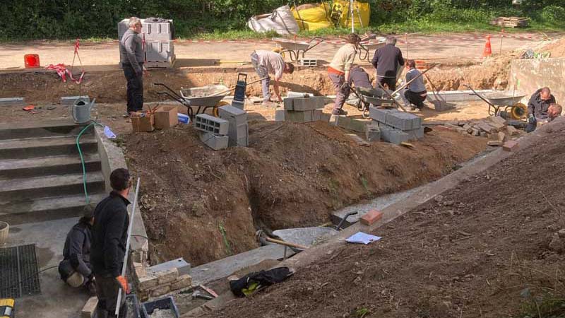 CFP-MFR-La-Ferriere-bloc-formation-btsap-2025-3 Travail de construction à CFP-MFR La Ferrière, apprentissage du métier du bâtiment et des travaux publics.